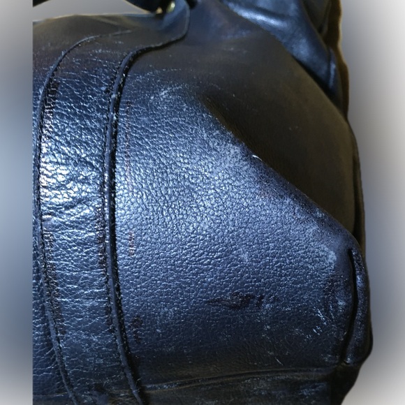 IIBisonte Grained Leather Large Tote Shoulder Handbag DISTRESSED - Picture 9 of 16